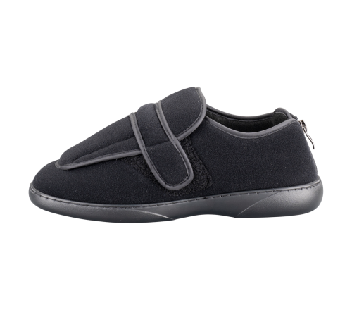 MultiMotion Verbandschoenen laag - Zwart (achterzijde met zicht op de rits)