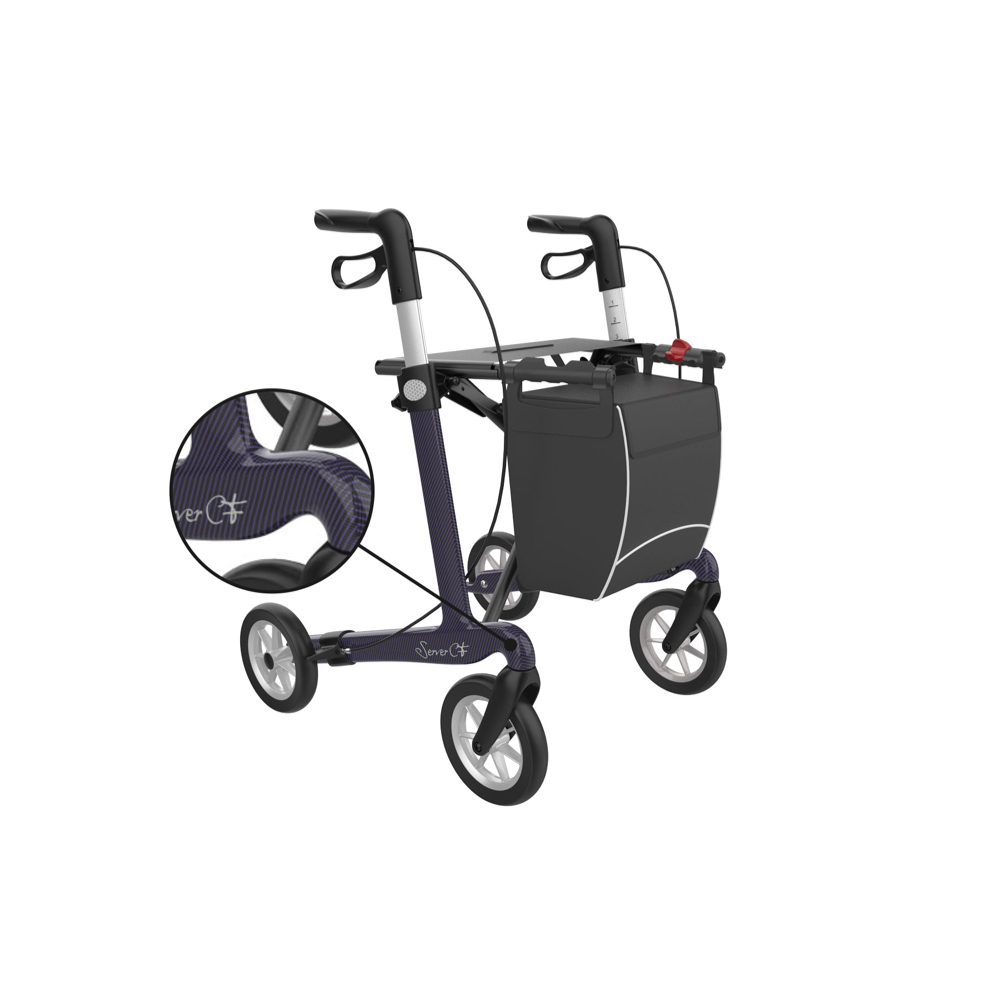 Rollator Rehasense Server CF Carbon - Afbeelding 3