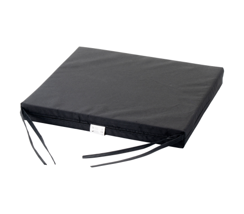 MultiMotion rolstoel zitkussen basic - 55 cm breed (achterzijde met de lusjes in zicht)