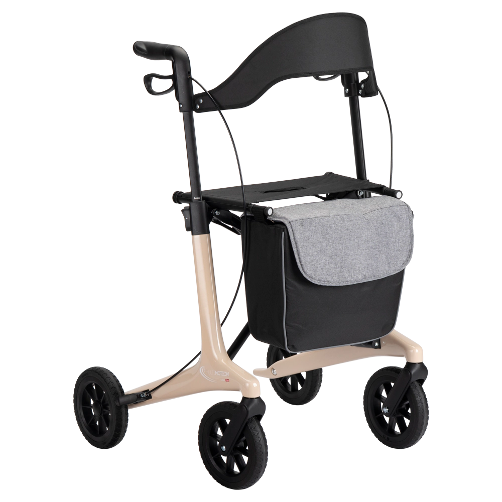 MultiMotion Rollator Carbon - Beige - L