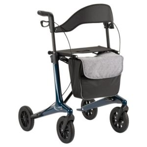 MultiMotion Carbon rollator blauw - voorzijde