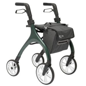MultiMotion Curve rollator - Groen (linker voorzijde)