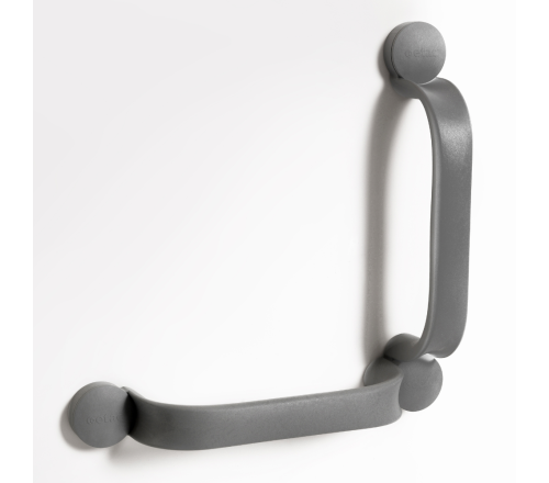 Etac Flex wandbeugel 60 cm - Grijs (in L vorm geplaatst)