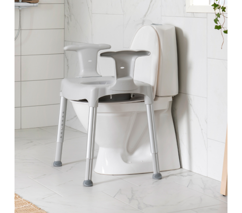 Etac Swift vrijstaande toiletverhoger (over een toilet geplaatst)