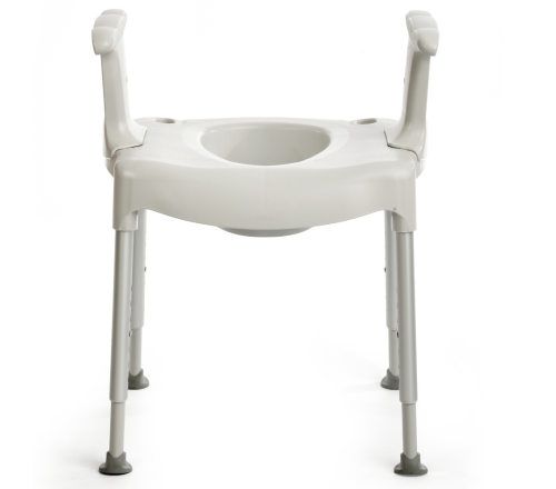 Etac Swift vrijstaande toiletverhoger (voorkant)