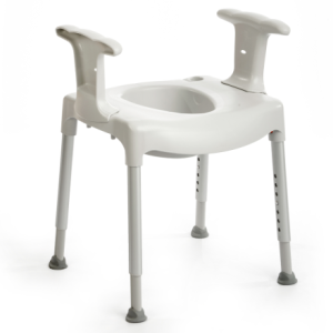 Etac Swift vrijstaande toiletverhoger (voorzijde)