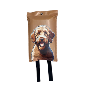 MultiMotion blusdeken - Labradoodle print