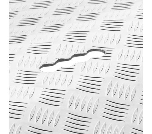 MultiMotion drempelbrug aluminium - 4 t/m 6 cm (ingezoomd op het handvat)