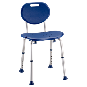 MultiMotion douchestoel ovaal - Blauw