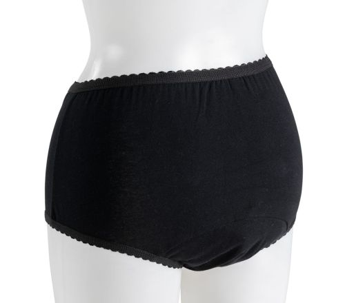MultiMotion Dames incontinentie ondergoed - Zwart (achterzijde)