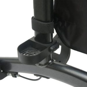 MultiMotion Stokhouder – Voor Trollimaster RA60 rollator (bakje waar de wandelstok ingezet word)