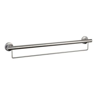 MultiMotion wandbeugel RVS met handdoekrek - 90 cm