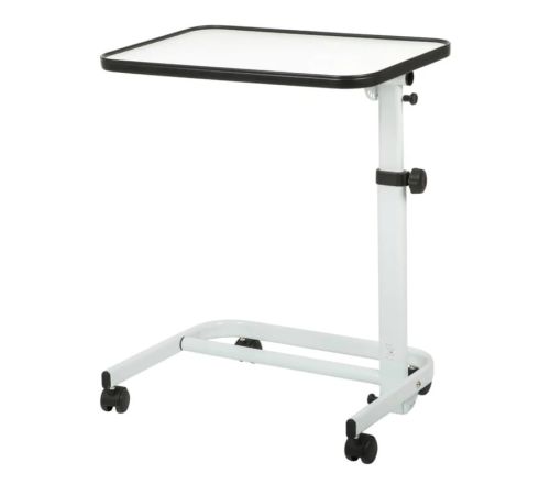 Herdegen opvouwbare bedtafel - Wit met het tafelblad helemaal recht