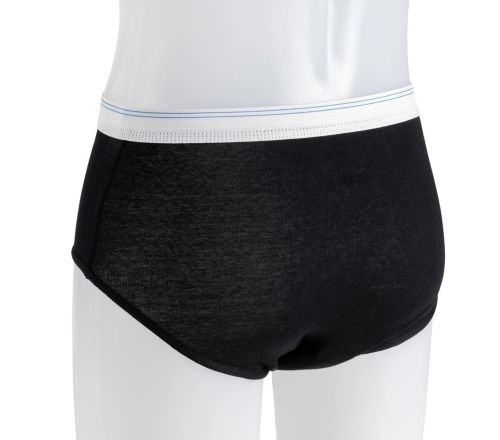 MultiMotion Heren incontinentie ondergoed - Zwart (achterzijde)