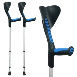 Herdegen elleboogkrukken Advance - Blauw