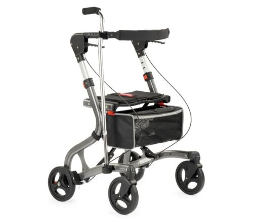 MultiMotion Stokhouder – Voor Trollimaster RG70 rollator (gemonteerd op rg70 met wandelstok in de houder)