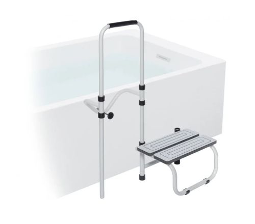 Herdegen Bad instap met handgreep (gemonteerd aan een bad)