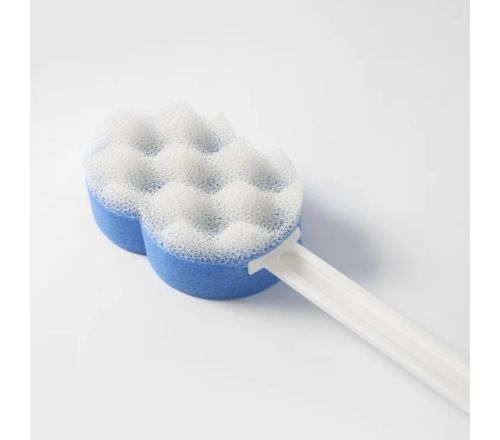 MultiMotion Badspons op steel met scrub zijde (scrub zijde)