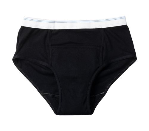 MultiMotion Heren incontinentie ondergoed - Zwart (voorkant)