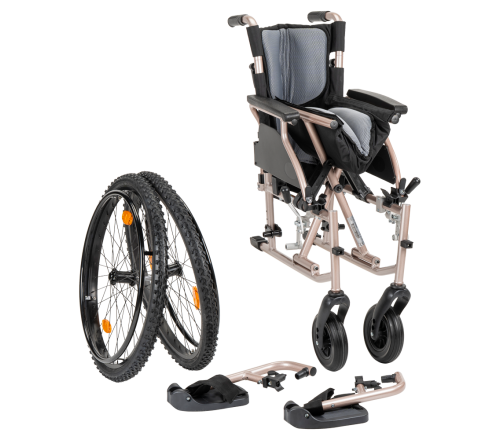 MultiMotion M10 rolstoel - Champagne - 50 cm zitbreedte (losse onderdelen)