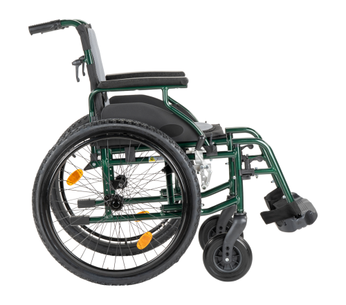 MultiMotion M10 rolstoel - Groen - 50 cm zitbreedte (zijkant)