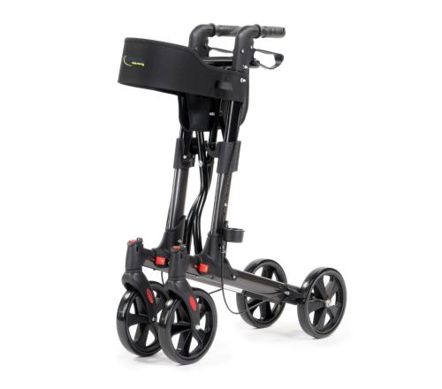 Multimotion Double rollator antraciet ingeklapt