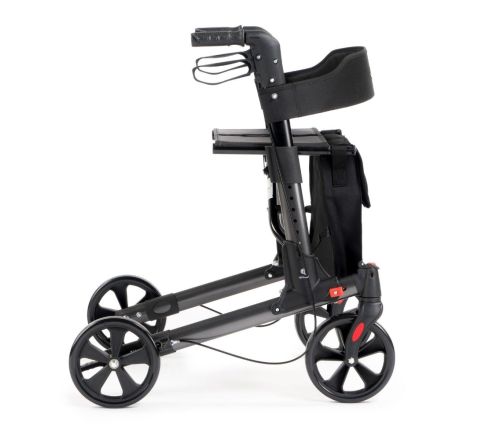 Multimotion Double rollator antraciet zijkant