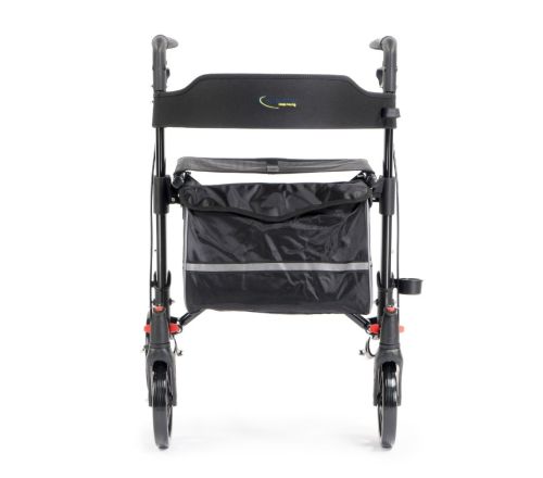 Multimotion Double rollator antraciet voorkant