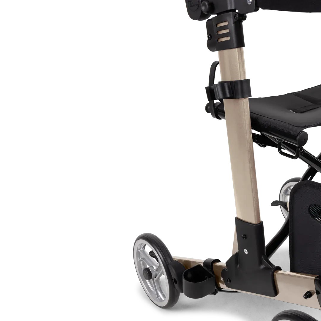 Parvum Rollator Luxo (Medium / Champagne) - Afbeelding 4