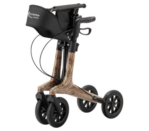 MultiMotion Carbon rollator - Panterprint - M (ingeklapt)