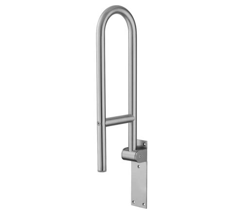 MultiMotion toiletbeugel opklapbaar RVS - 60 cm (opgeklapt)