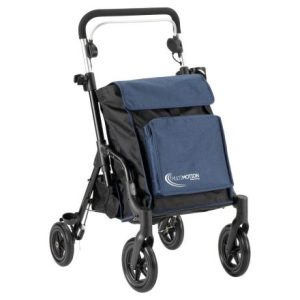 MultiMotion Shopper rollator blauw - voorzijde