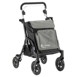 MultiMotion Shopper rollator grijs - voorzijde