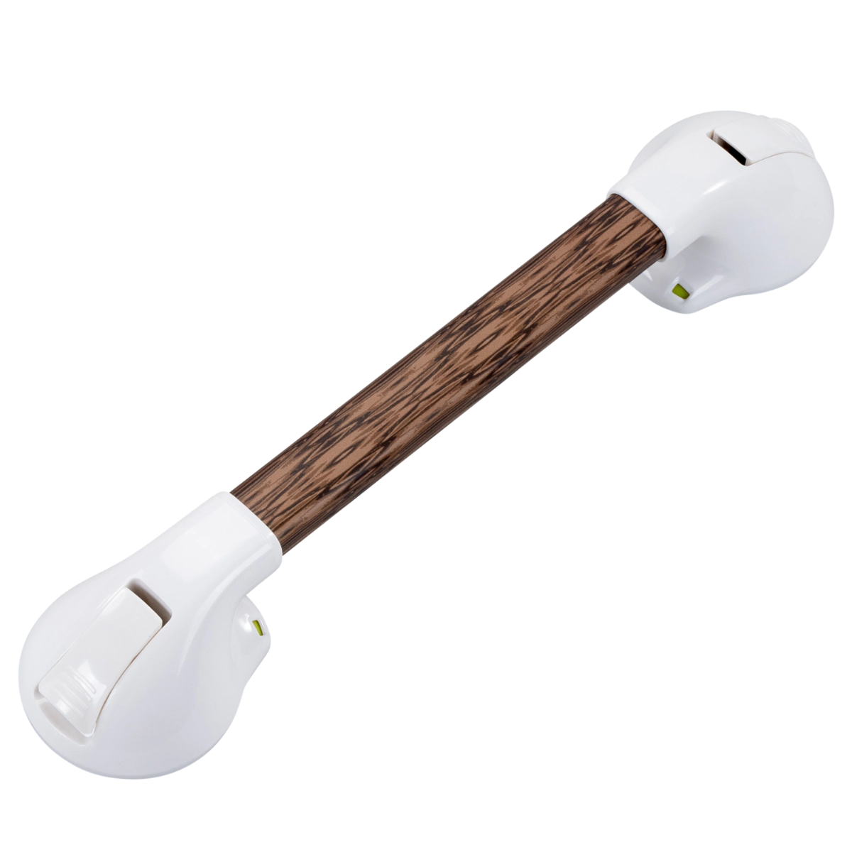 Wandbeugel met zuignappen, houtprint - 30 cm