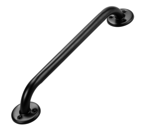 Wandbeugel mat zwart - 45 cm