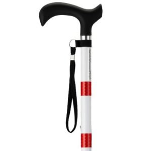 MultiMotion Wandelstok voor slechtzienden (ingezoomd op de bovenkant van de wandelstok)