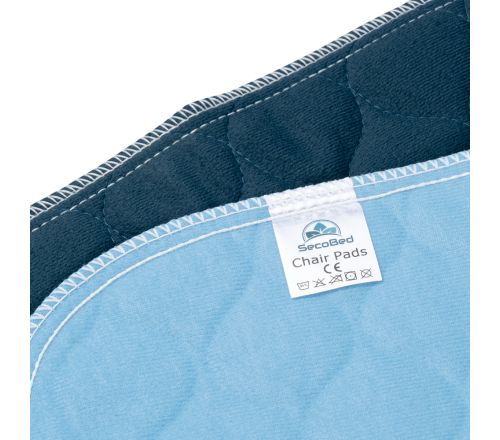 MultiMotion wasbare stoel onderlegger - Blauw (onderzijde)