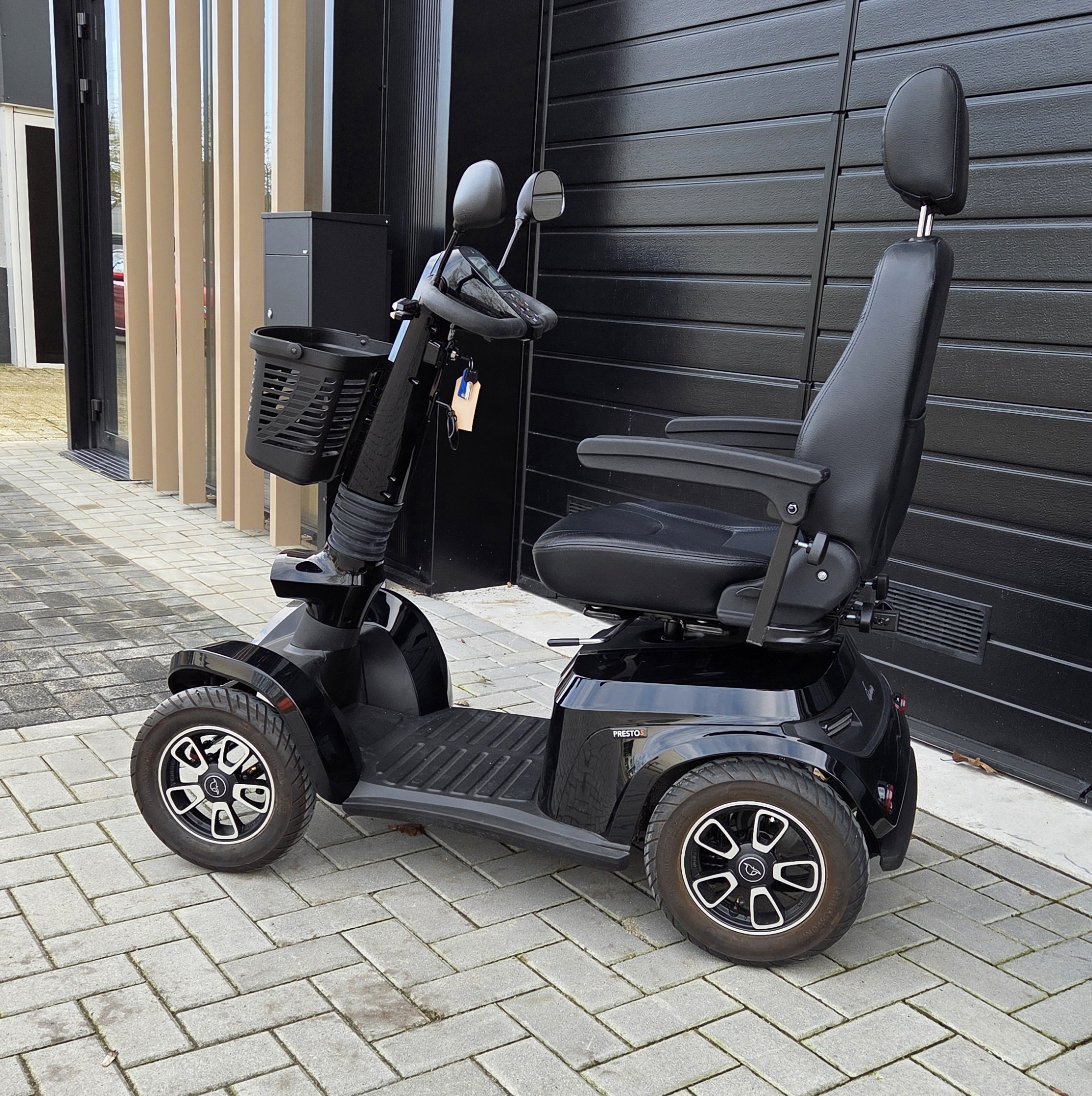 Scootmobiel Life & Mobility Presto S - Zwart - 17km/u - Afbeelding 3
