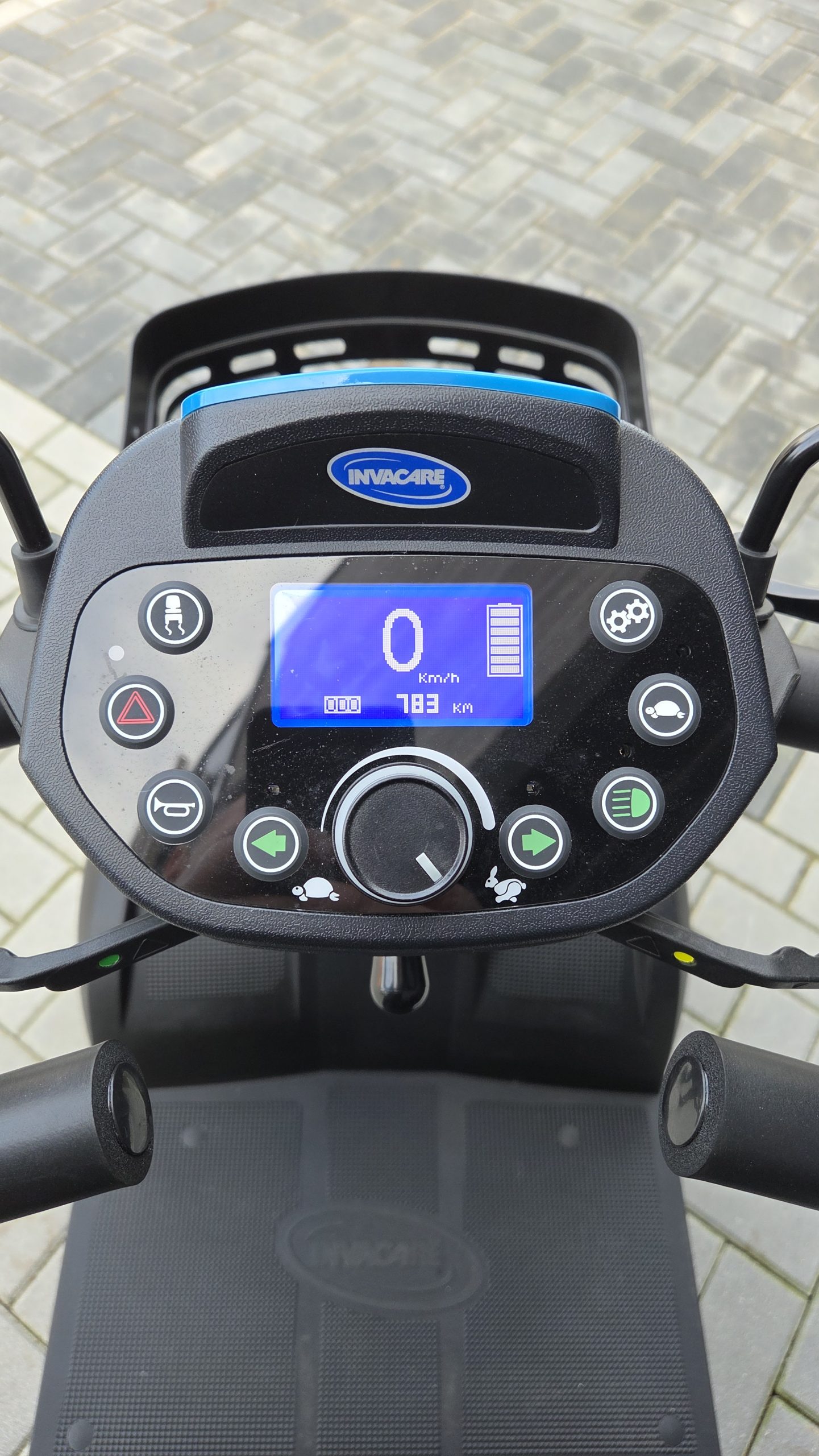 Scootmobiel Invacare Comet Pro - 4 wiel - Blauw - 15km/u - Afbeelding 4