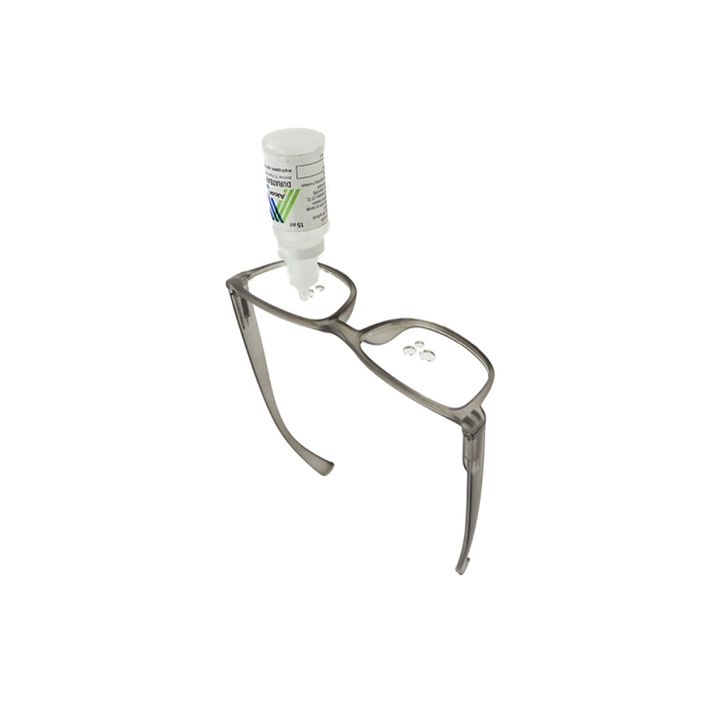 Druppelbril voor toedienen van oogdruppels