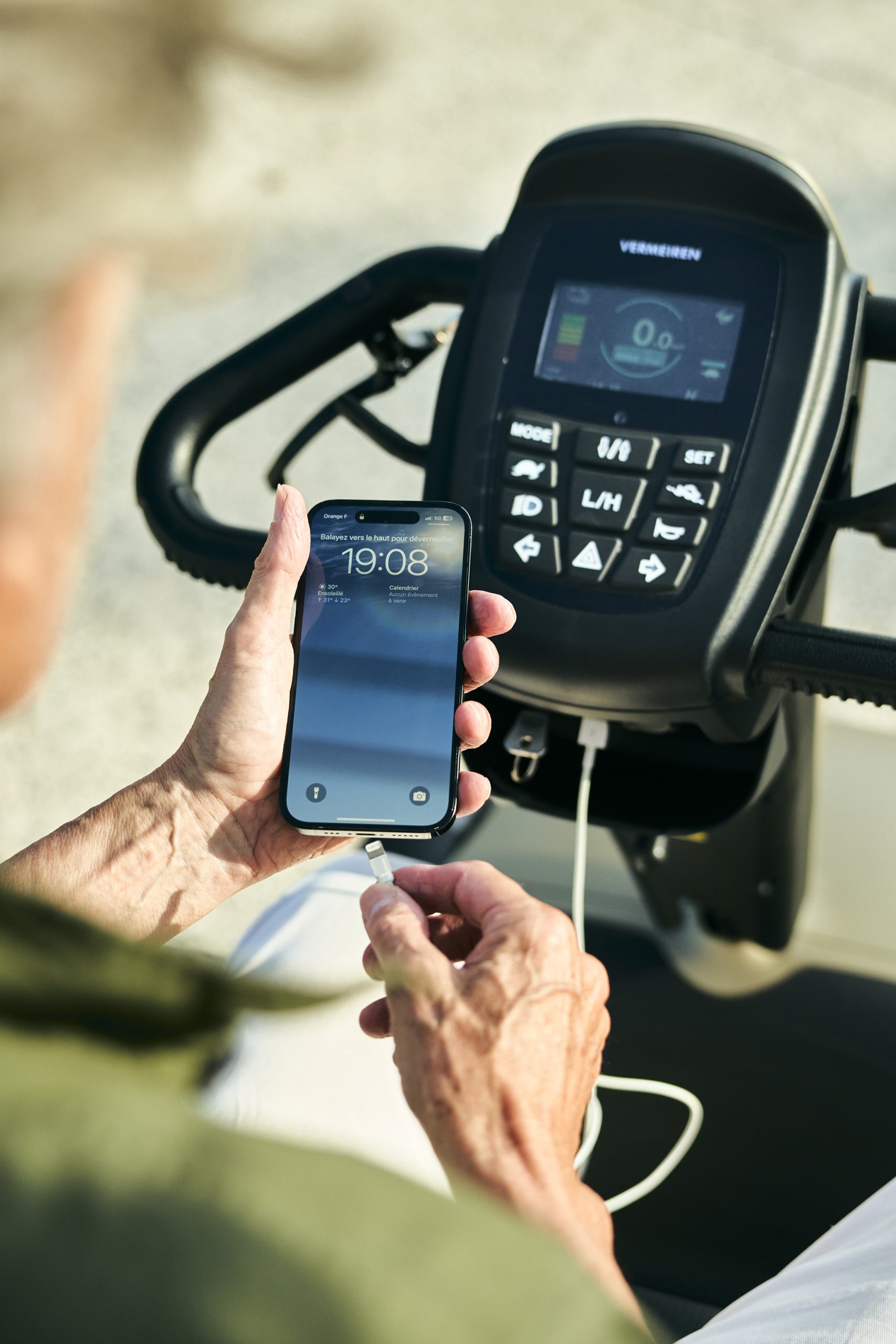 Scootmobiel Vermeiren Kuarz - 15km/u - Afbeelding 5