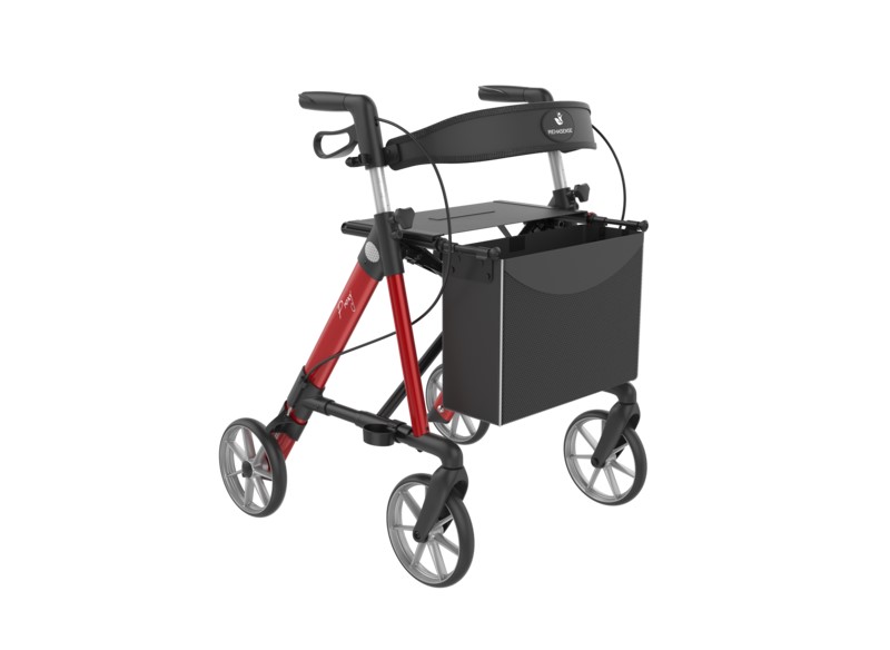 Rollator Rehasense Proxy - Rood