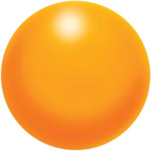 Knijpbal - Stressbal Schuimruber - 5 cm