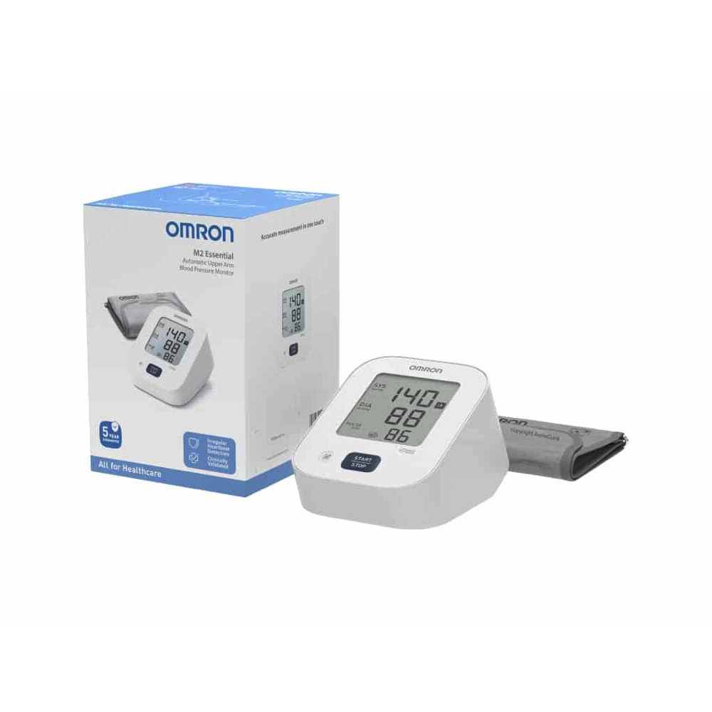 Omron M2 Essential bloeddrukmeter - flexibel manchet 22-32 cm - Afbeelding 2