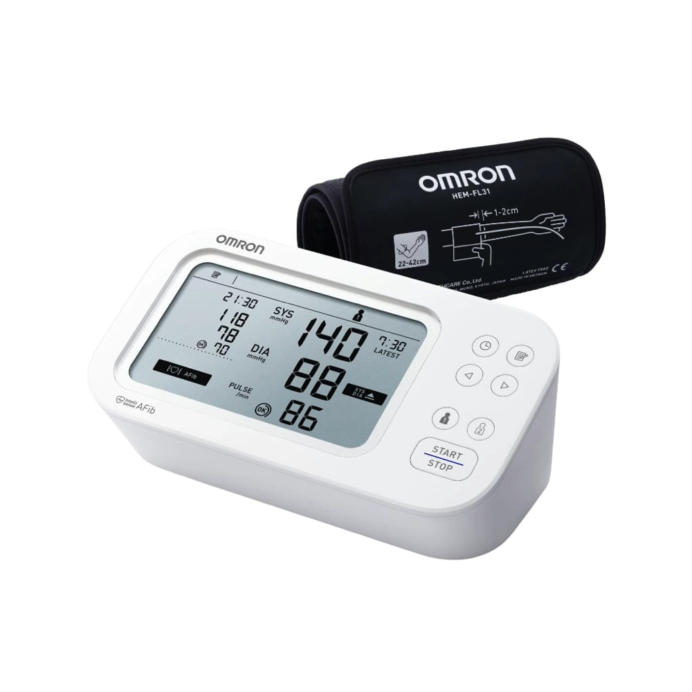 Omron M6 Comfort AFib bovenarm bloeddrukmeter