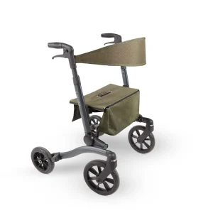 Vitility Rollator – Forest green - Dubbel opvouwbaar