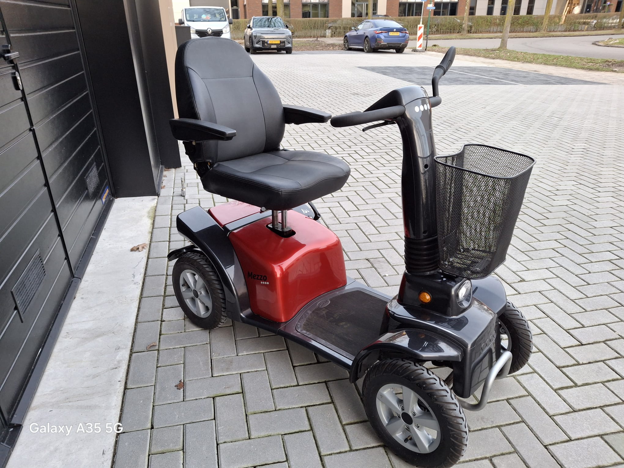 Scootmobiel Life & Mobility Mezzo 4 - Rood - 15km/u - Afbeelding 4