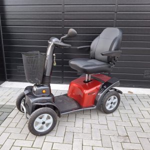 Scootmobiel Life & Mobility Mezzo 4 - Rood - 15km/u