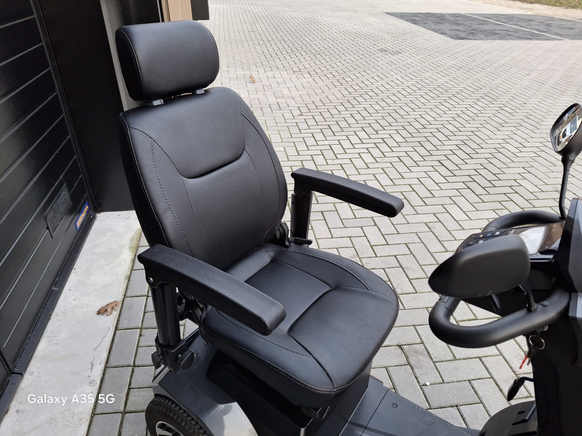 Scootmobiel Vermeiren Mercurius 4D - 15km/u - Grijs - Afbeelding 4