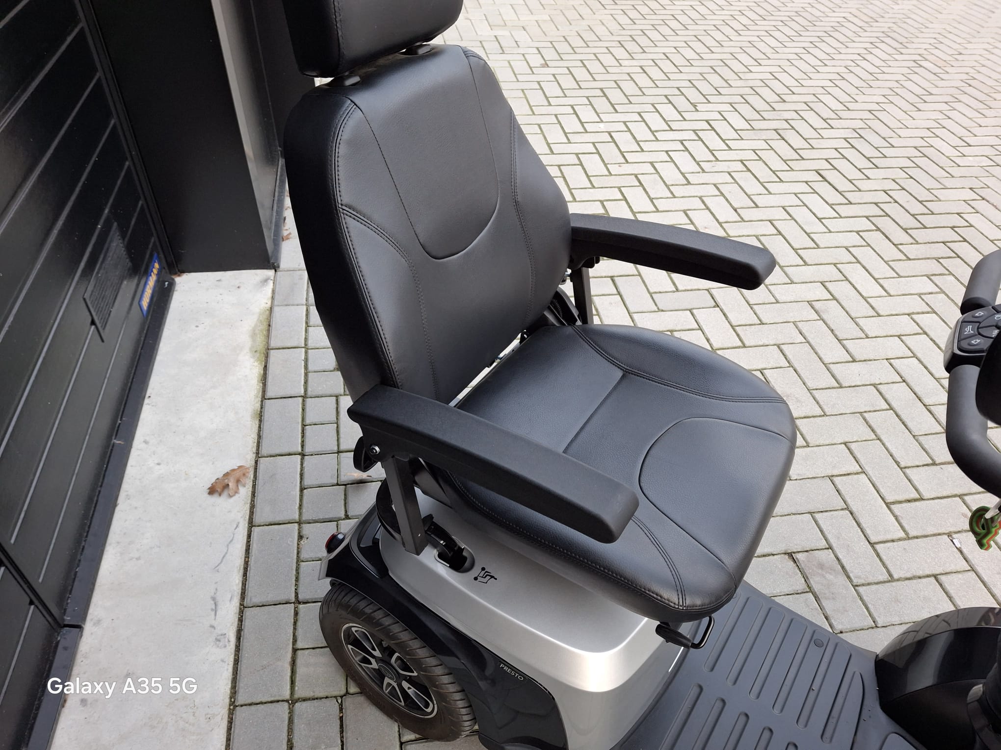 Scootmobiel Life & Mobility Presto - Grijs- 15km/u - Afbeelding 5